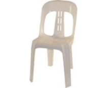White Stacking Chair